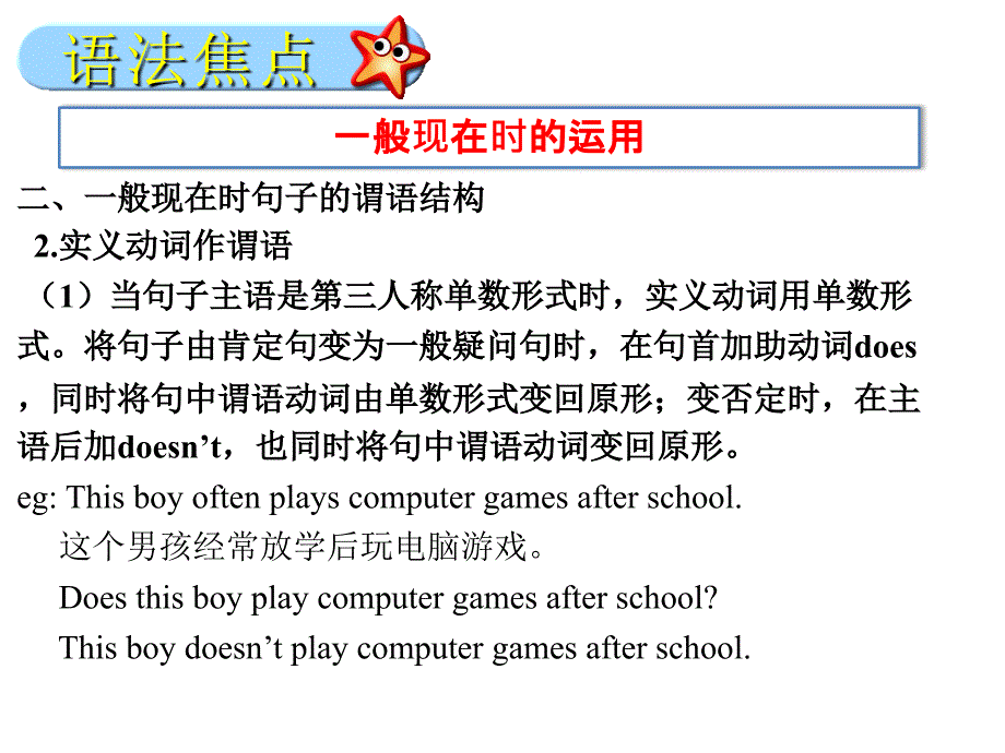 u5第五课时 语法焦点与同步作文指导_第3页