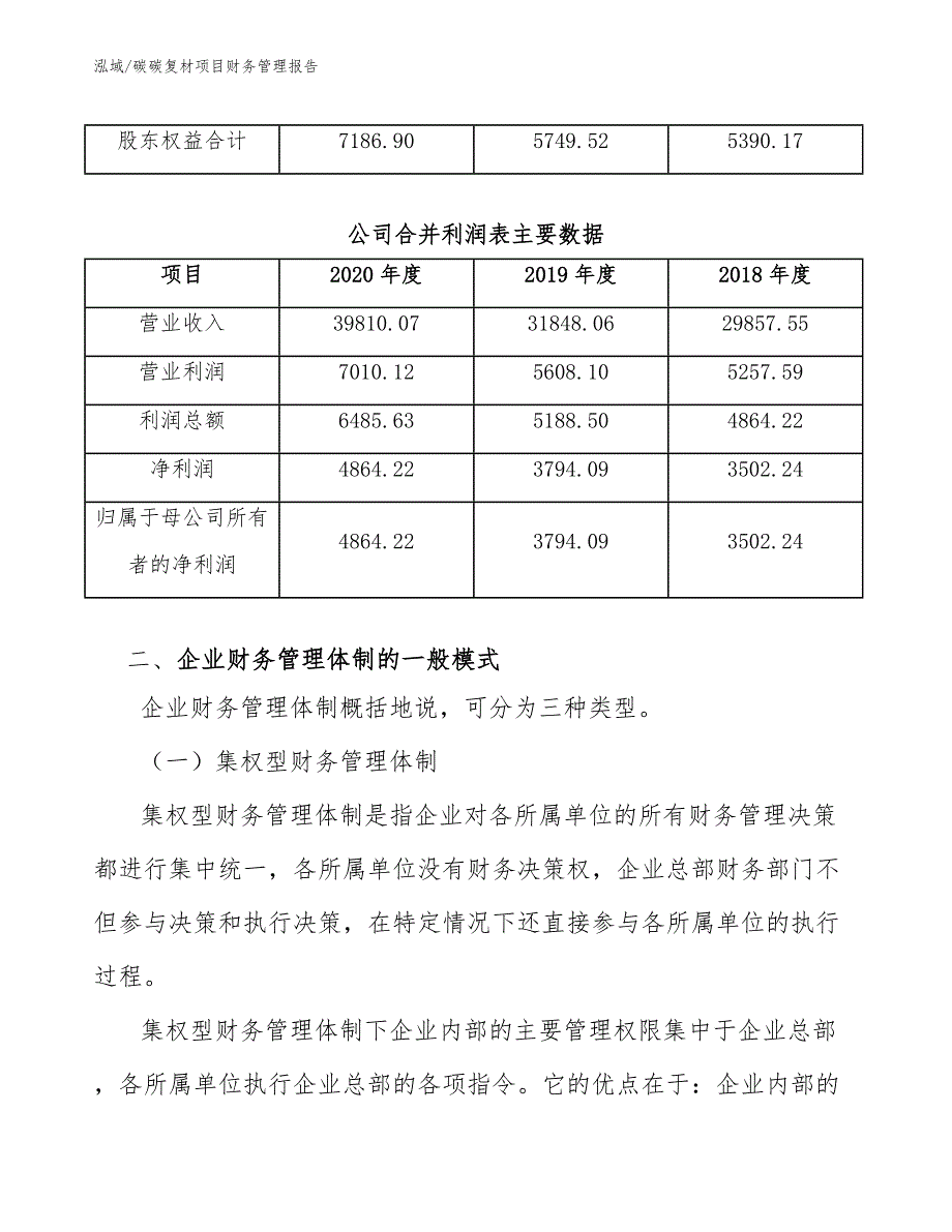 碳碳复材项目财务管理报告_参考_第4页