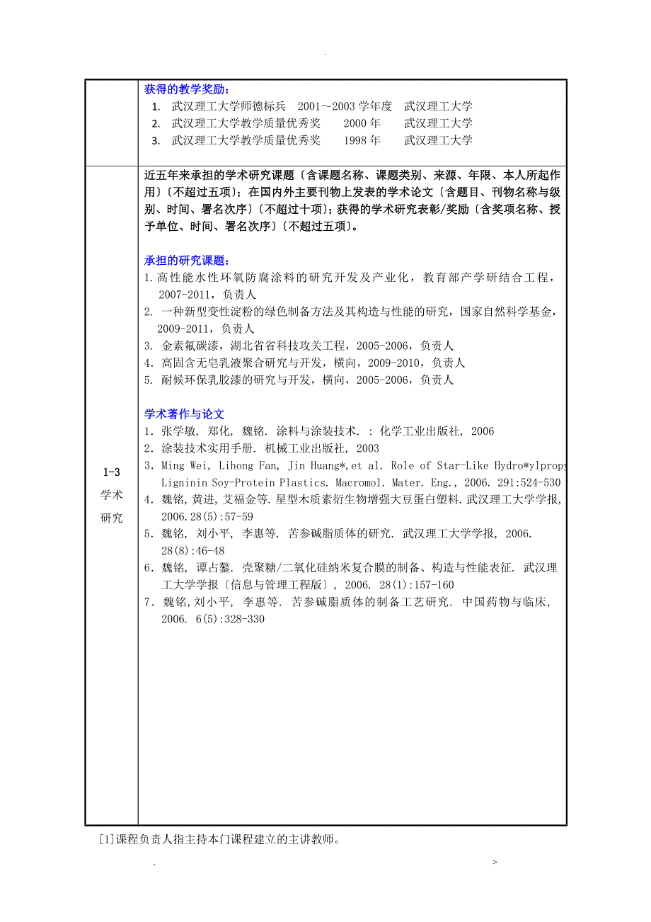 涂料涂装工艺学精品课程申请报告书_第4页