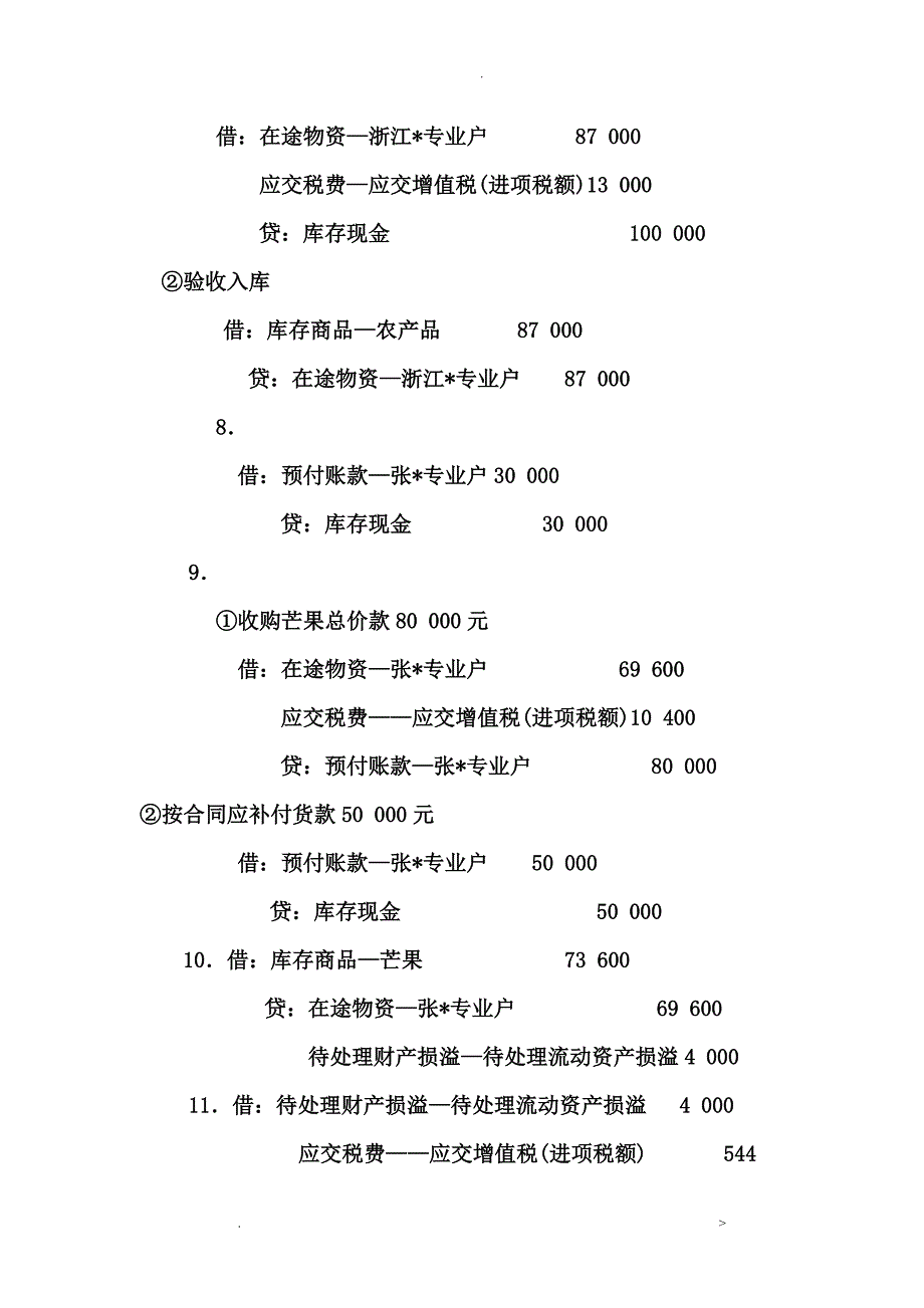 商品流通企业会计实务课后习题及答案_第4页