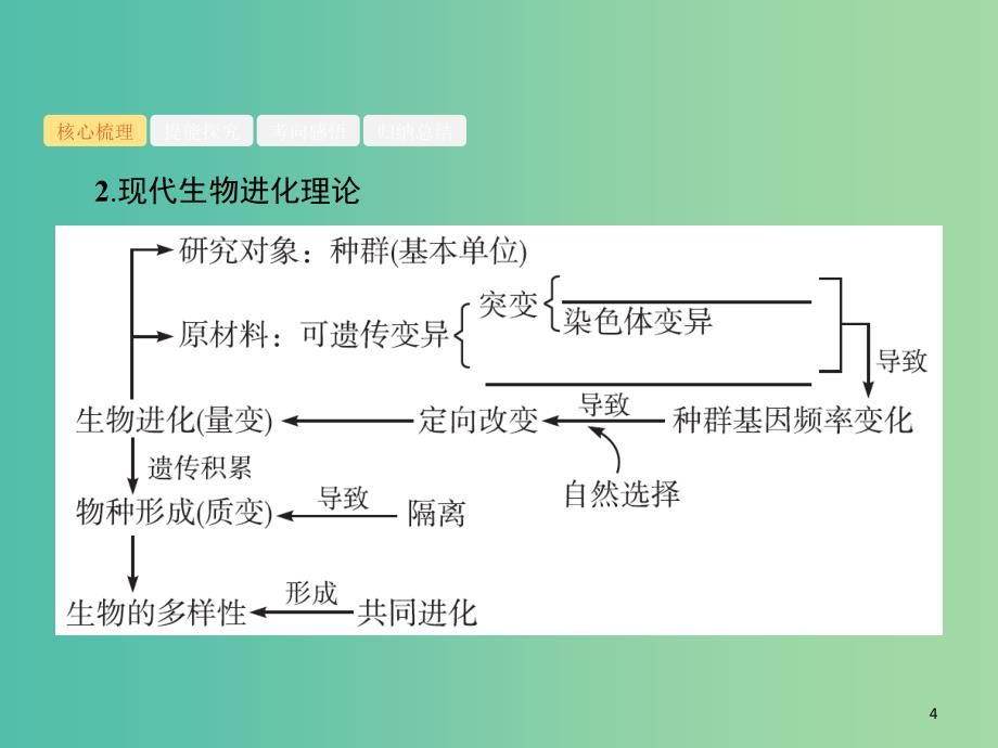 广西2020版高考生物一轮复习 第8单元 第3讲 现代生物进化理论课件 新人教版必修2.ppt_第4页