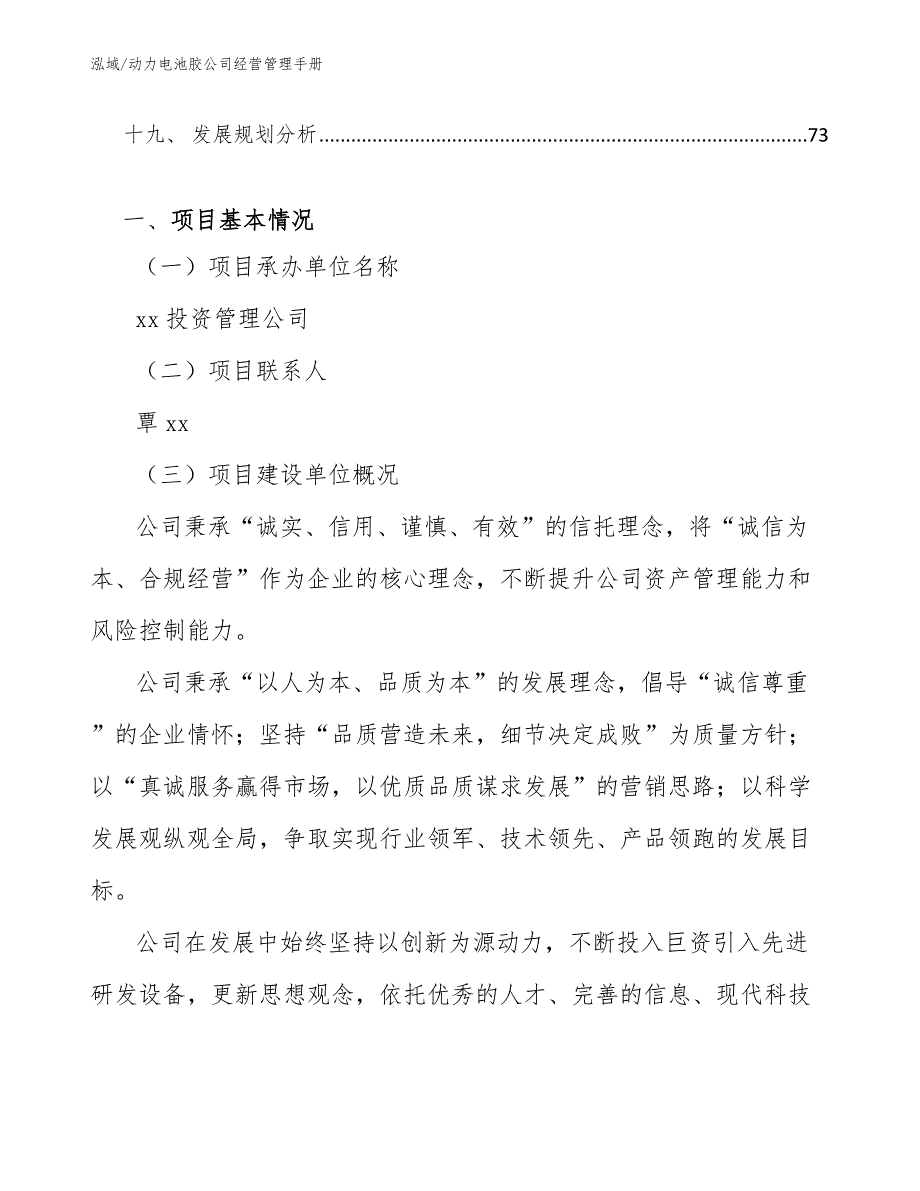 动力电池胶公司经营管理手册_参考_第2页