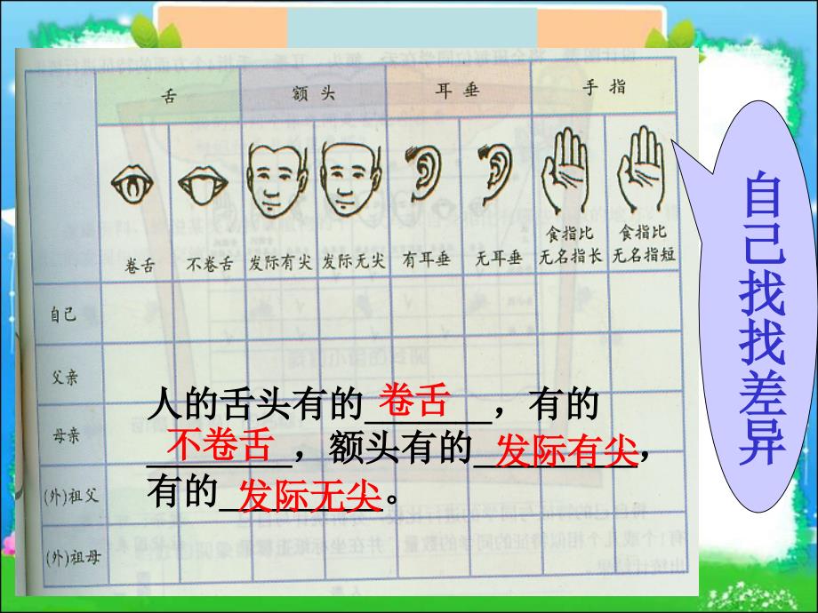 (冀教版)五年级科学下册《相似与差异》课件_第4页