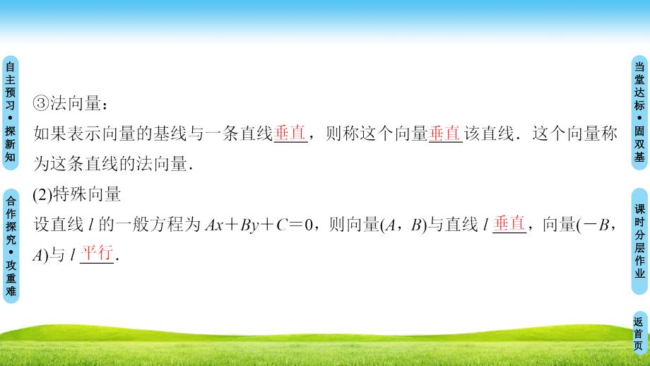 1819第2章2.42.4.1向量在几何中的应用2.4.2向量在物理中的应用_第4页