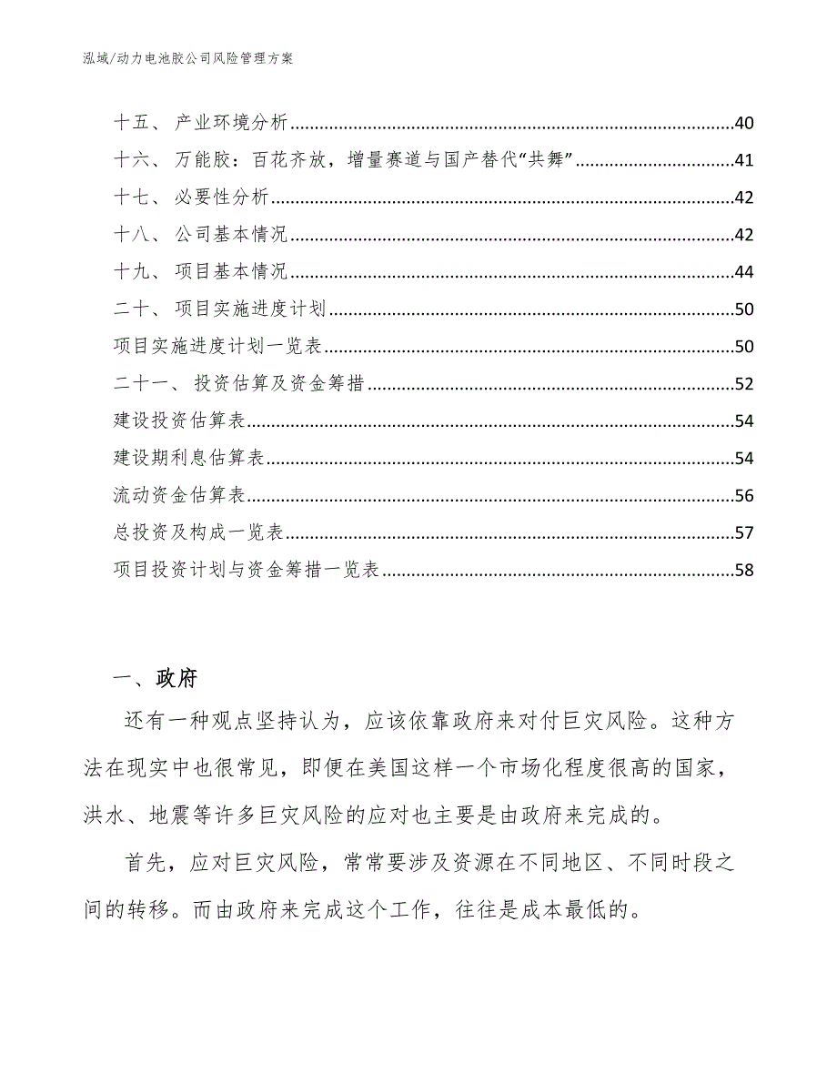 动力电池胶公司风险管理方案_参考_第3页