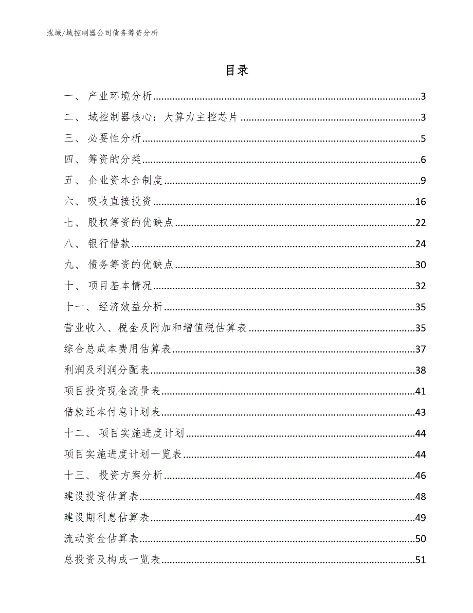 域控制器公司债务筹资分析_第2页