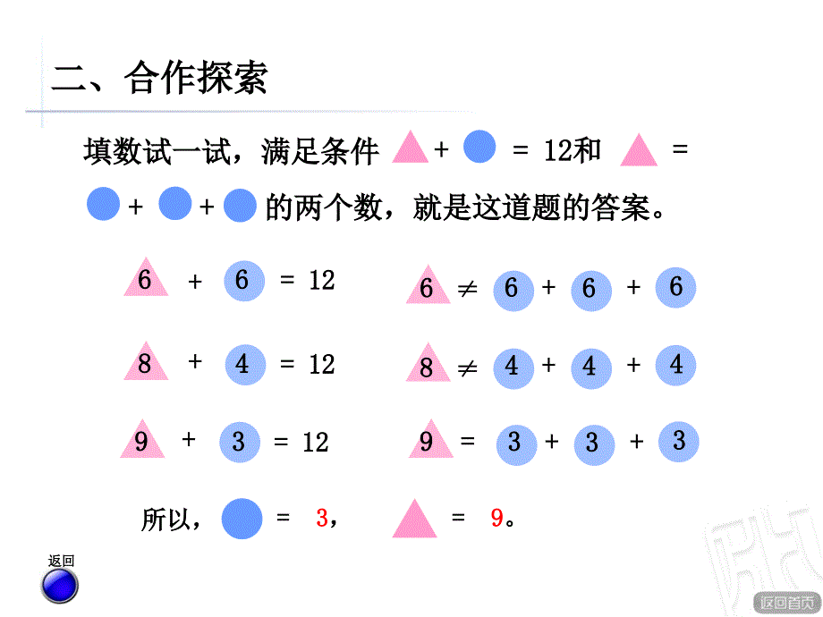 青岛版三年级数学上册第五单元智慧广场《等量代换》公开课ppt课件_第4页