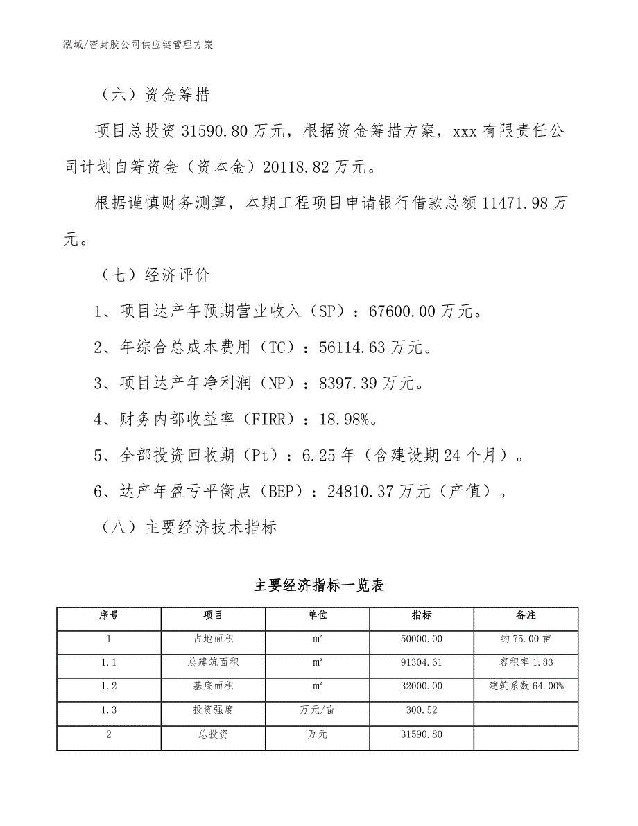 密封胶公司供应链管理方案（参考）_第4页