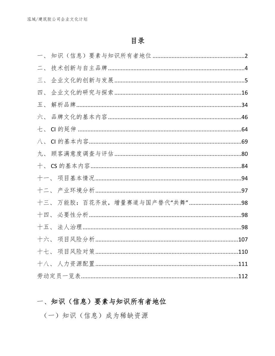 建筑胶公司企业文化计划（范文）_第2页