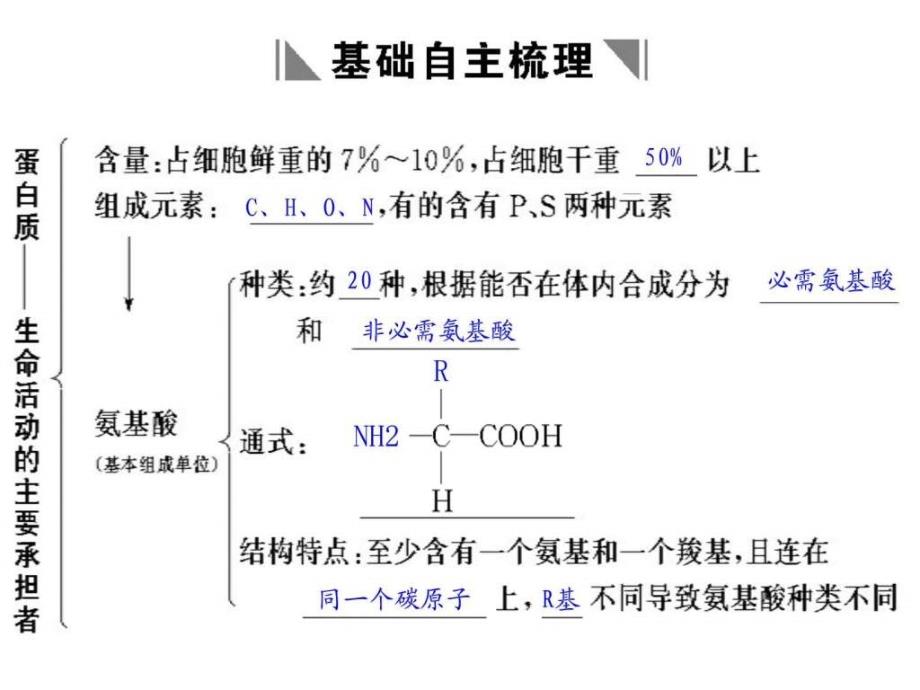 生物必修一蛋白质一轮复习.ppt_第2页