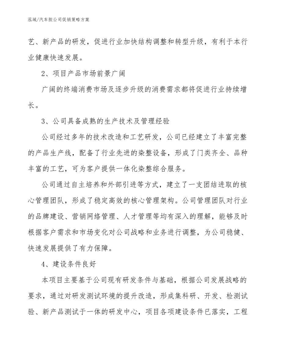 汽车胶公司促销策略方案（参考）_第5页