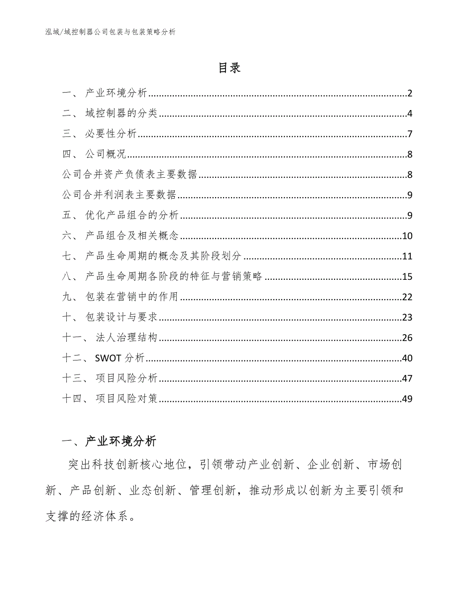 域控制器公司包装与包装策略分析（参考）_第2页