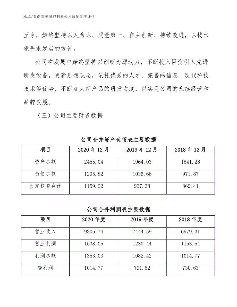 智能驾驶域控制器公司薪酬管理评估_第4页