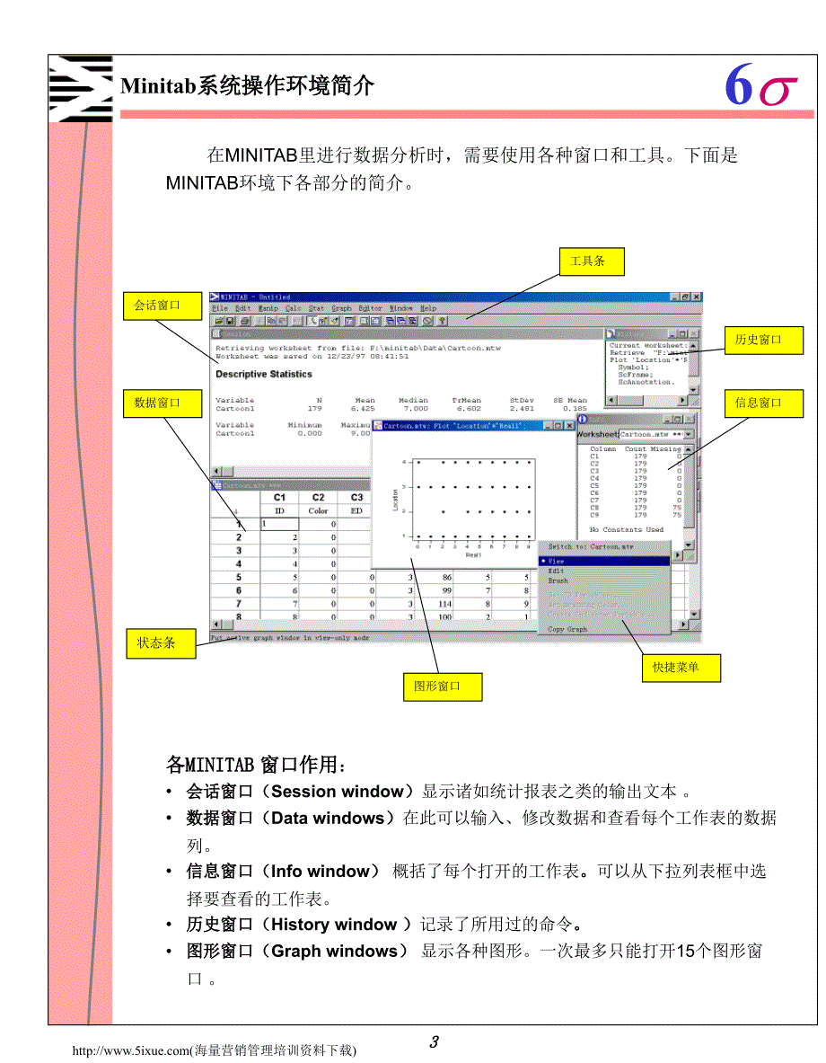 MINITAB操作教程_第4页