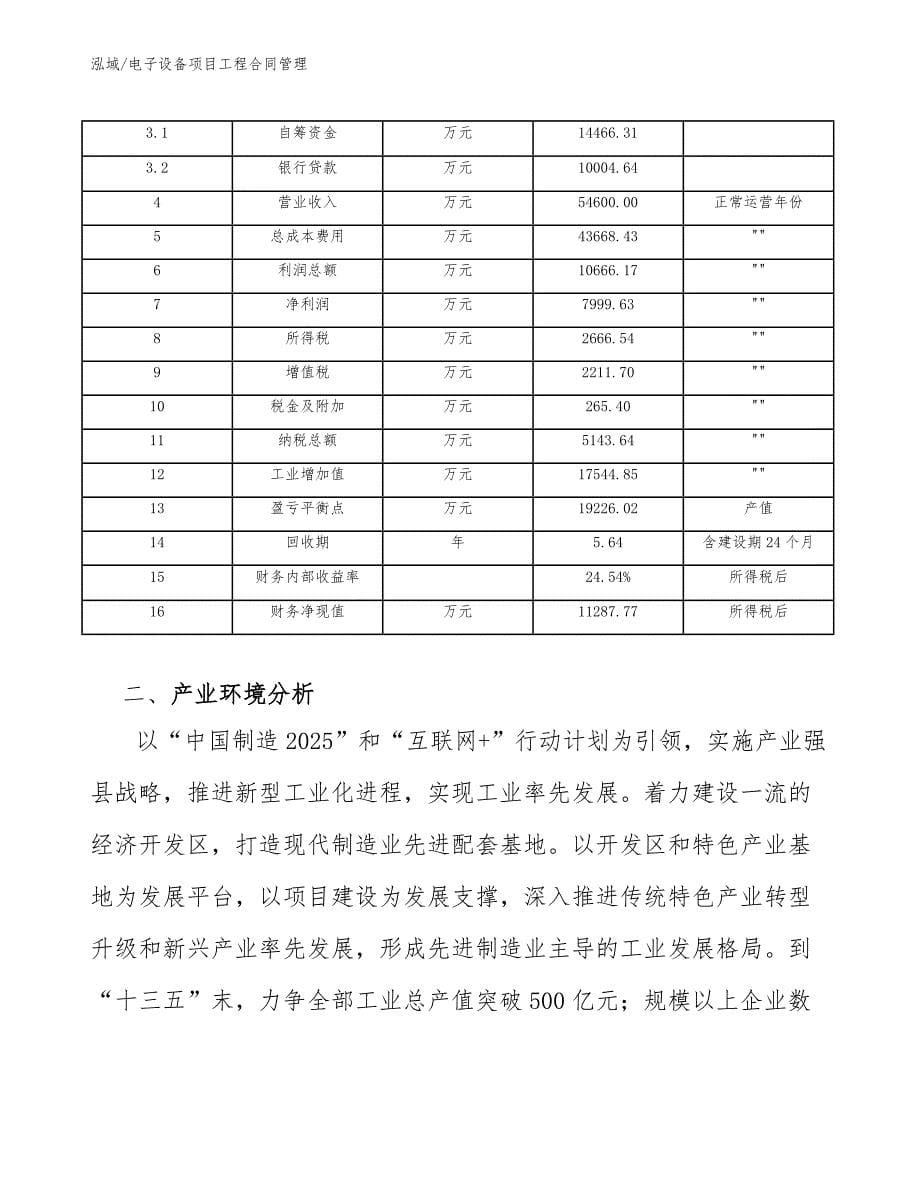 电子设备项目工程合同管理_参考_第5页