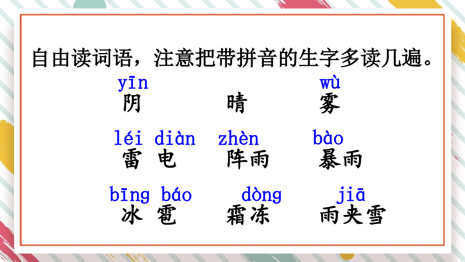 部编版小学语文一年级下册《语文园地一》教学ppt课件_第4页