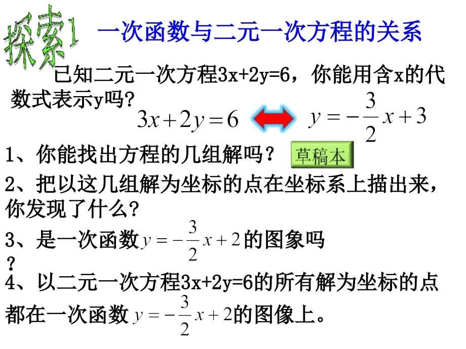 12.3一次函数与二元一次方程PPT课件_第5页