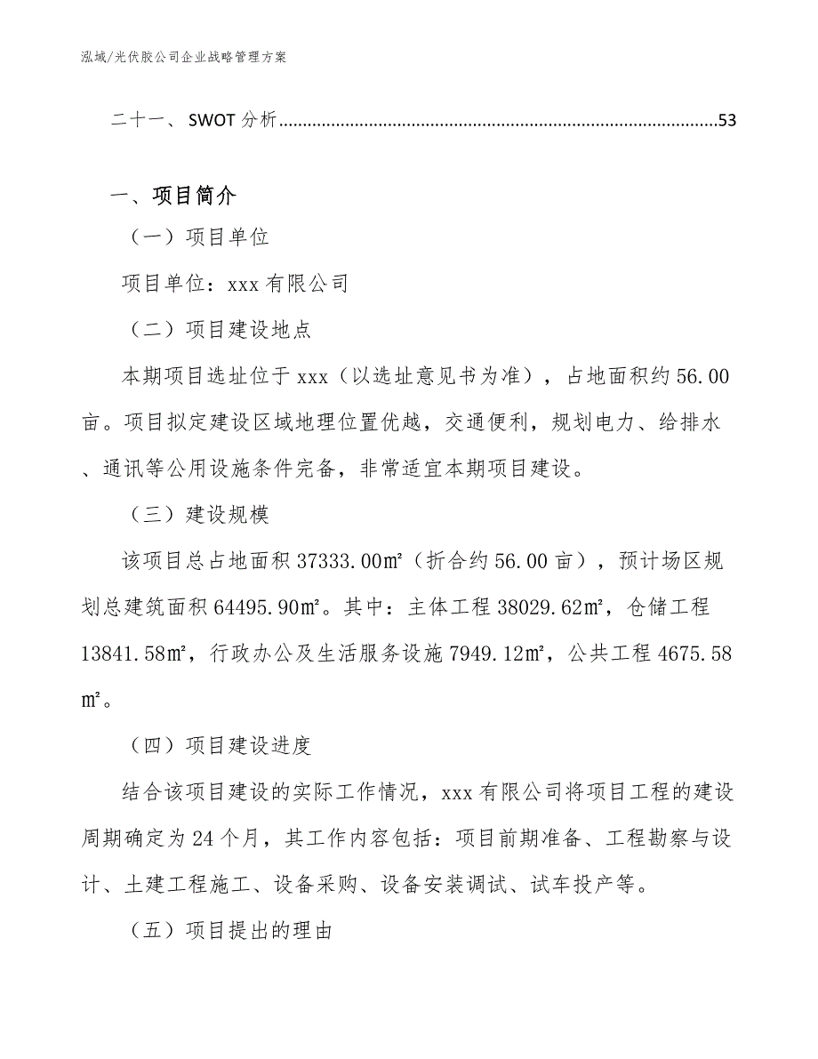 光伏胶公司企业战略管理方案_第3页