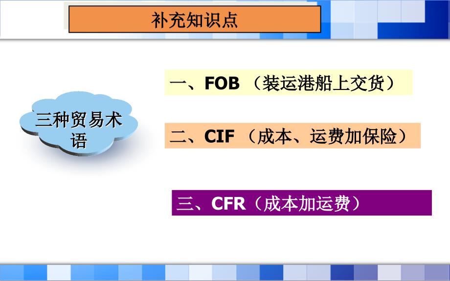 国际货运代理理论与实务-项目一概要_第4页