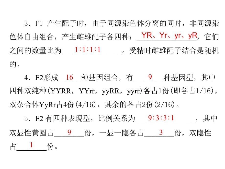 生物学业水平必修二总复习_第5页