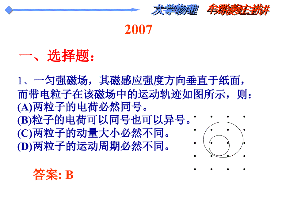 大学物理习题及解答精品_第1页