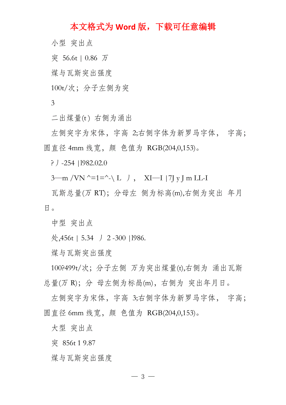 煤矿采掘工作面瓦斯地质图编制方法x_第3页