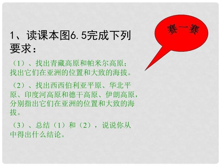 七年级地理第六章第一节亚洲的自然环境课件_第5页