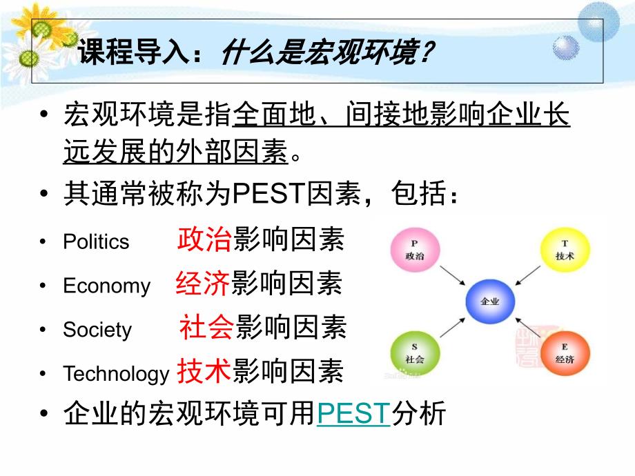 企业宏观环境调查课堂PPT_第3页