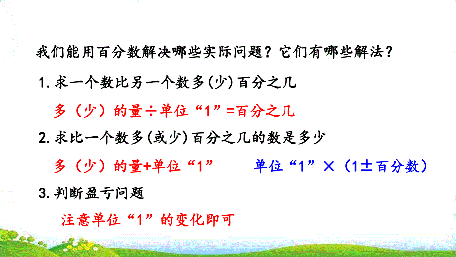 人教版小学六年级上册数学《练习十九》精品教学课件_第2页