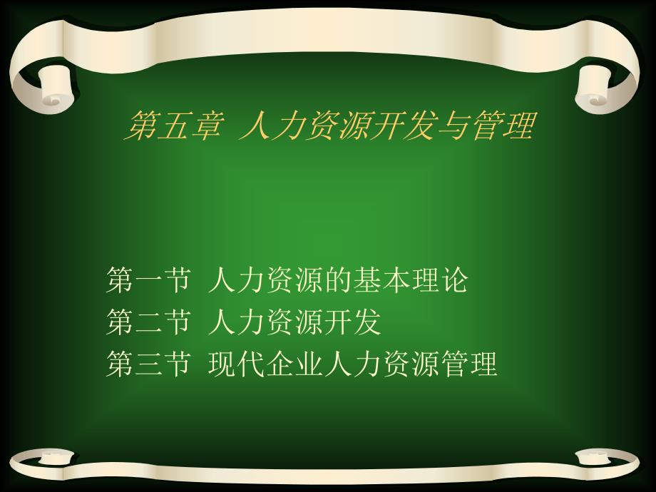 现代企业人力资源管理开发_第1页