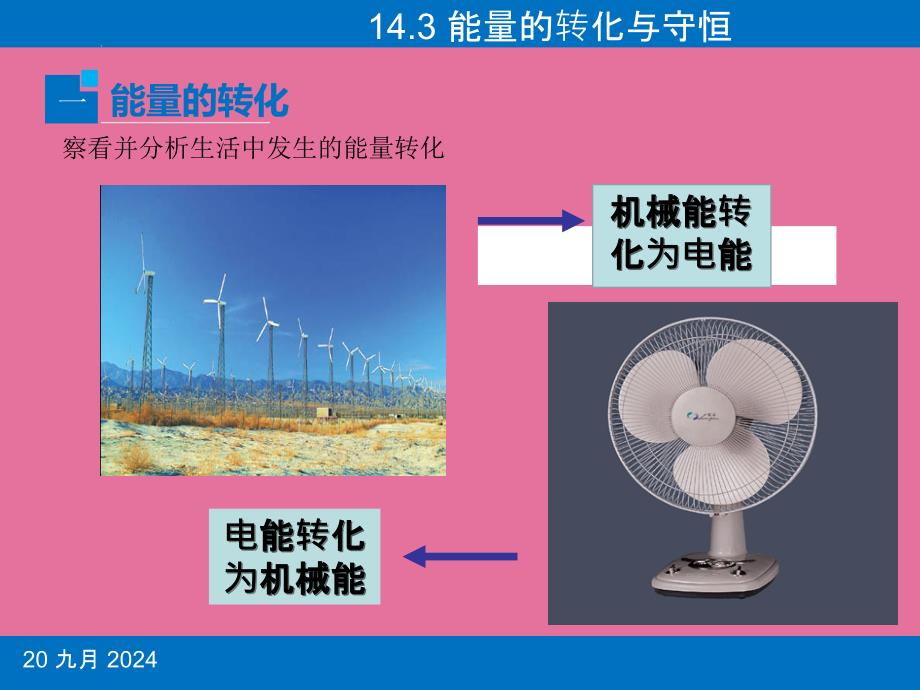 人教版九年级物理14.3能量的转化和守恒ppt课件_第4页