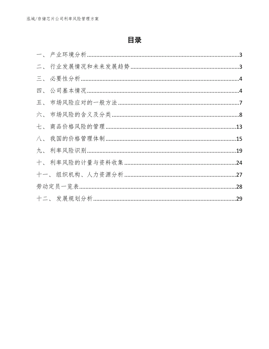 存储芯片公司利率风险管理方案_第2页