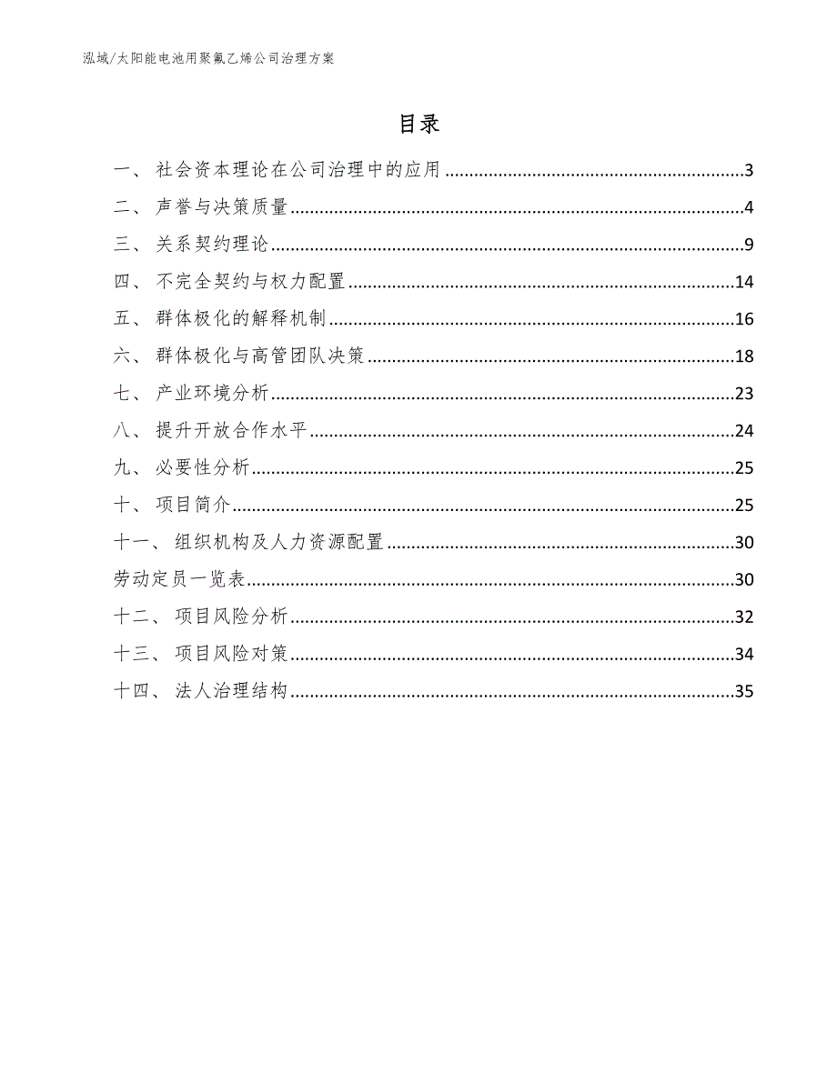 太阳能电池用聚氟乙烯公司治理方案_第2页