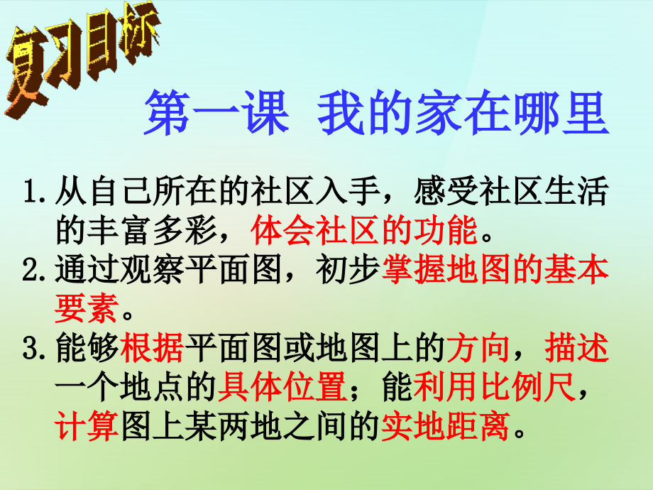 七年级历史与社会上册人在社会中生活复习ppt课件人教版_第3页