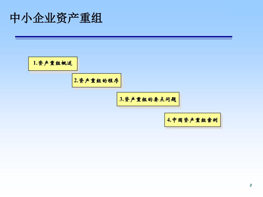 中小企业资产重组课件_第2页