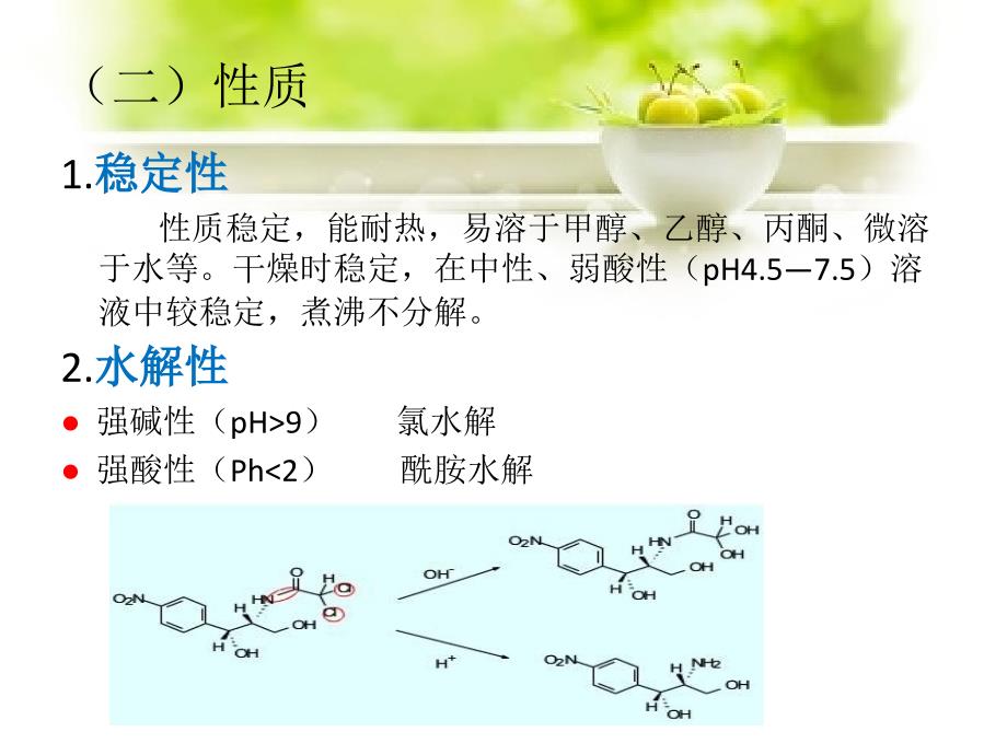 氯霉素的药物分析_第4页