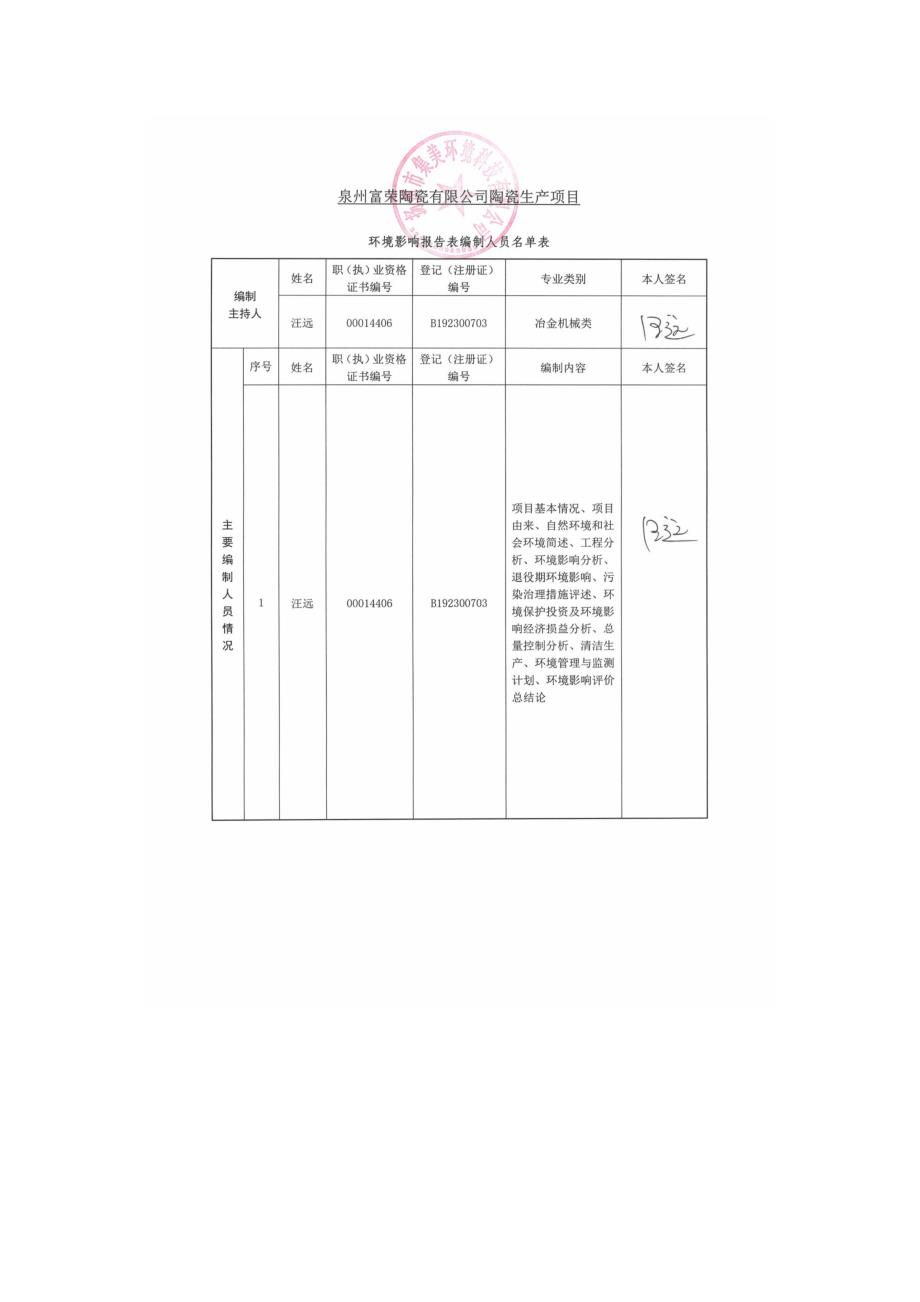 陶瓷生产项目环境影响报告表_第3页