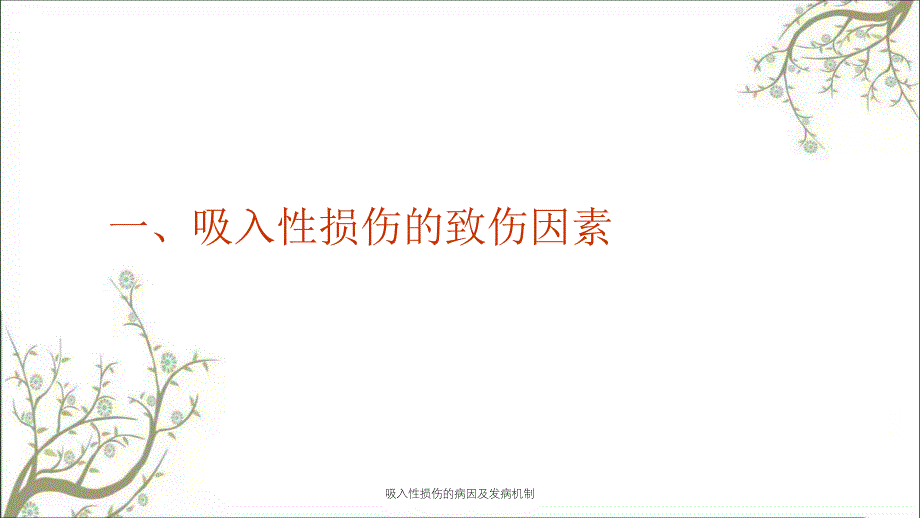 吸入性损伤的病因及发病机制课件_第4页