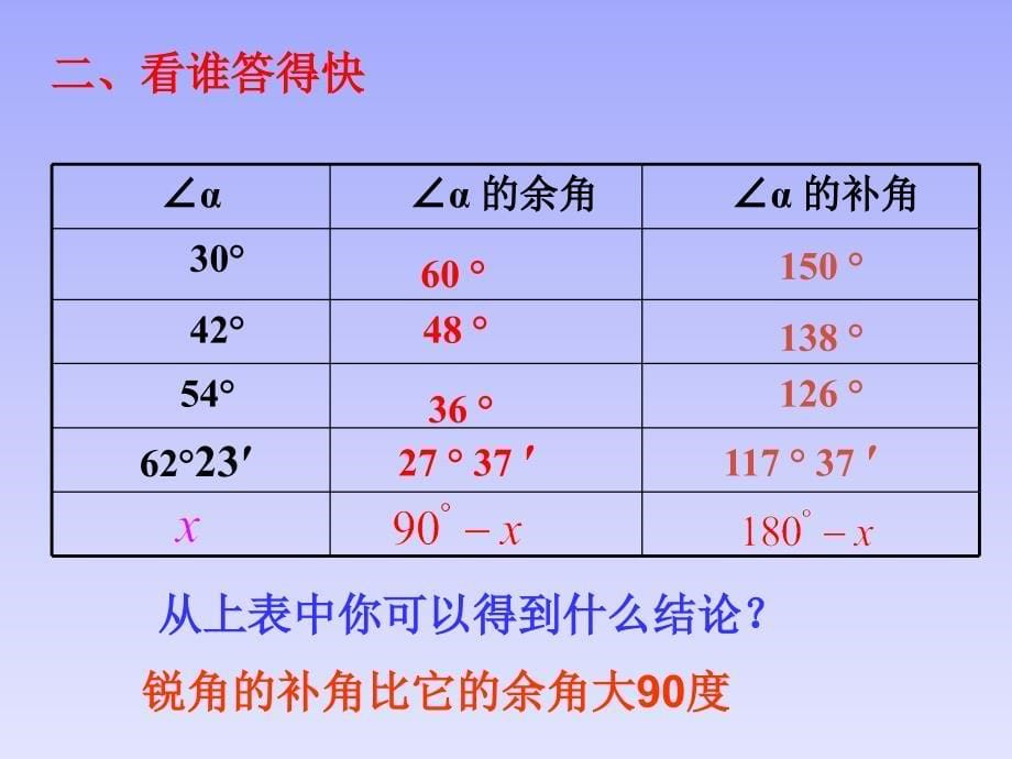 余角与补角课件_第5页