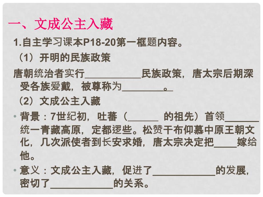 七年级历史下册 4《民族和睦与中外交流》课件 中华书局版_第3页