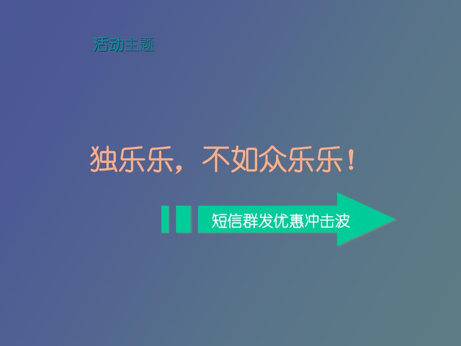 短信风暴促销推广策划方案_第4页