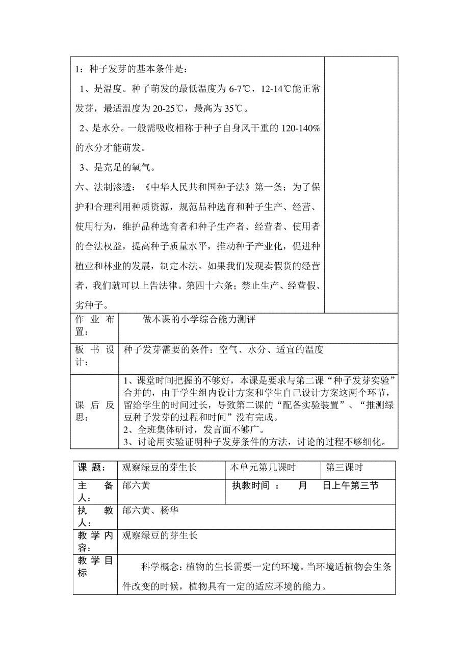 方召片区小学科学集体备课(电子教案)教案_第5页