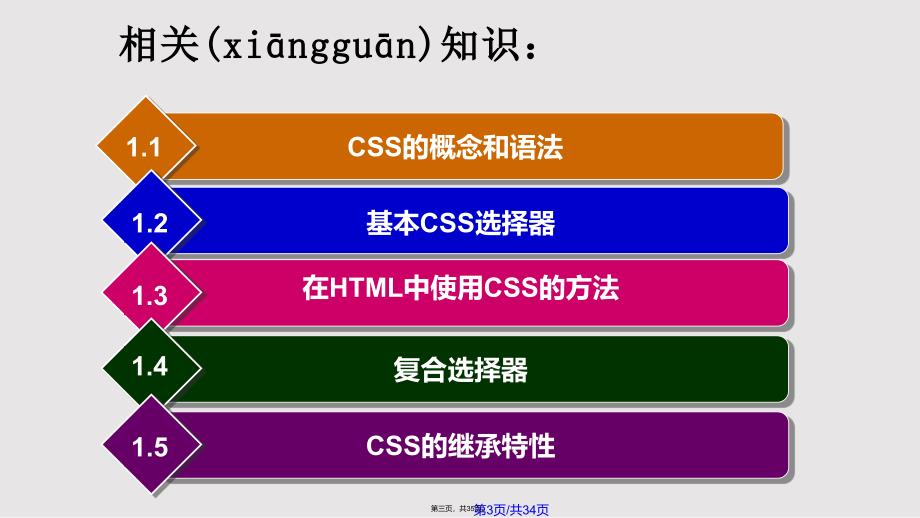 CSS基本选择器资料实用实用教案_第3页