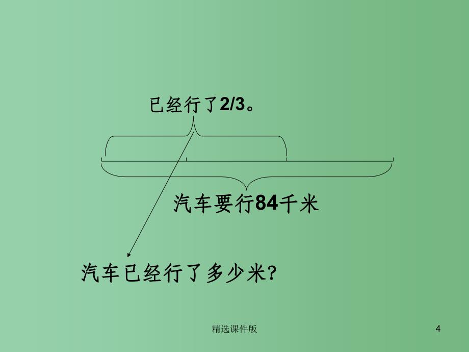 六年级数学上册分数乘法解决问题课件4西师大版_第4页