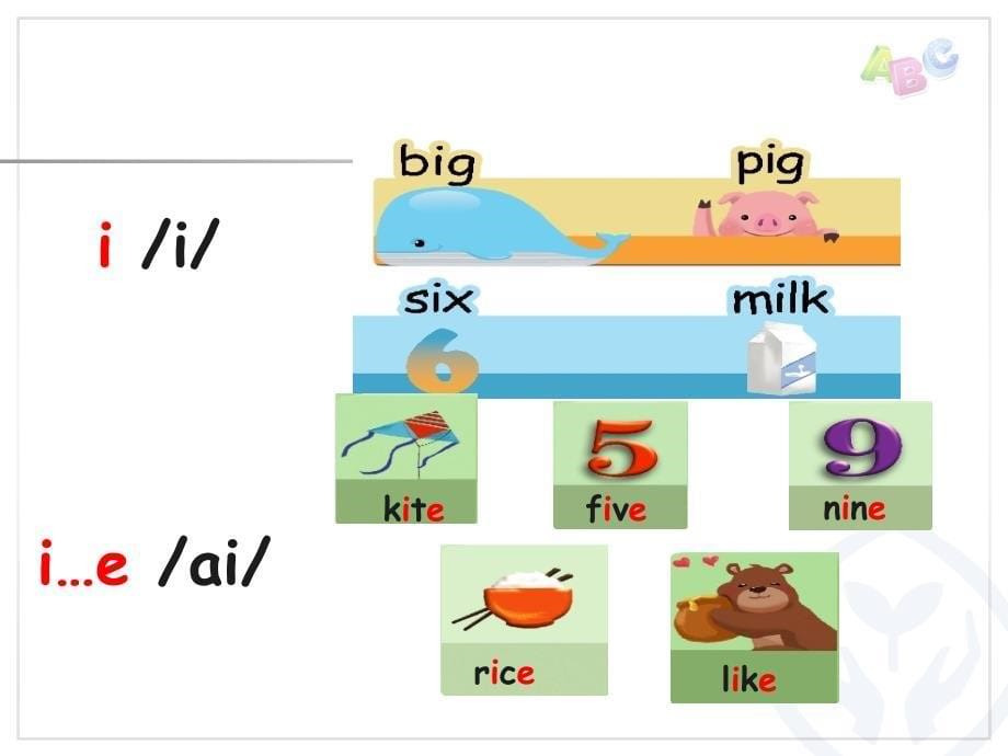 小学人教版四年级下册英语课件 spell 2_第5页