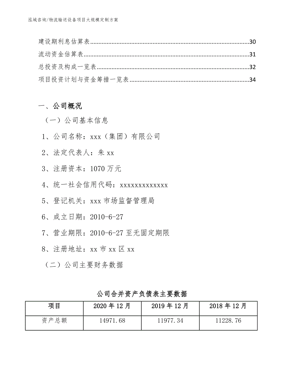 物流输送设备项目大规模定制方案_第2页