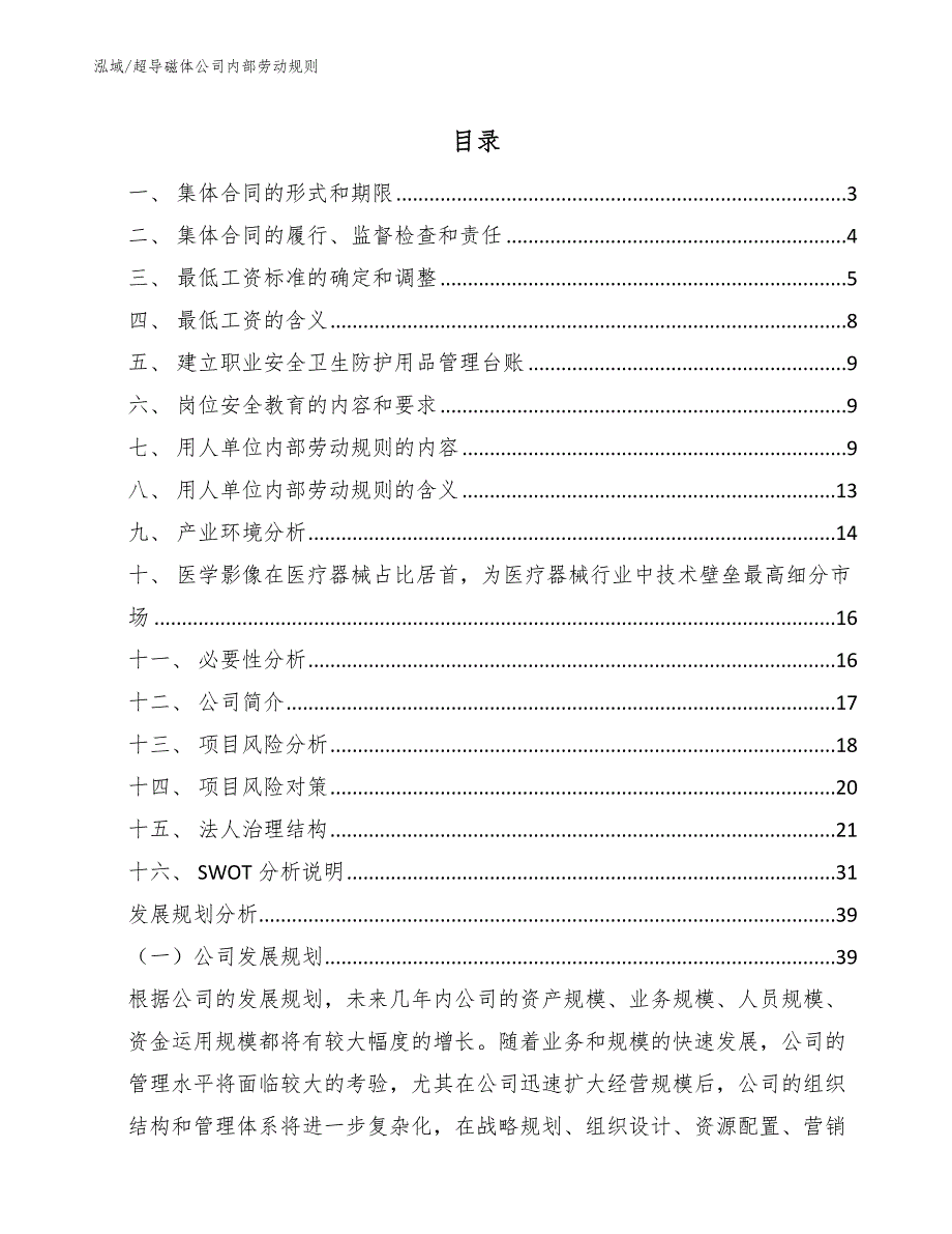 超导磁体公司内部劳动规则_第2页