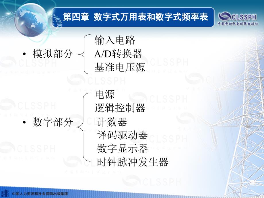 电工仪表与测量第五版教案PPT课件_第4页