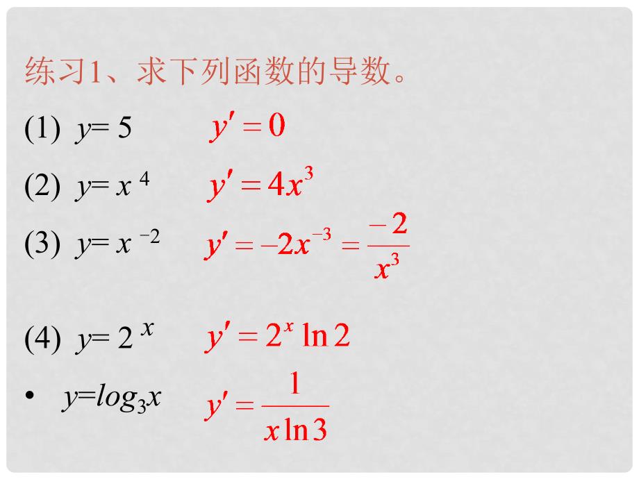 基本初等函数的导数公式及导数的运算法则_第3页