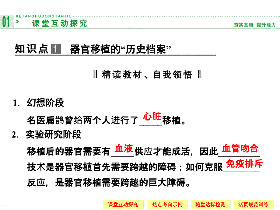 人教版高中生物讲义13人体器官移植_第3页